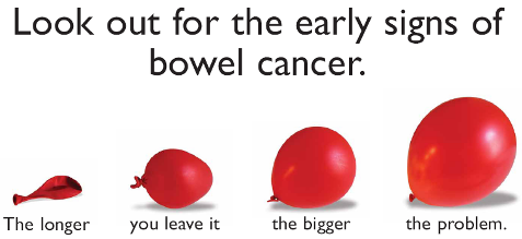 Bowel Cancer Balloons